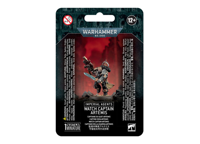 Gamers Guild AZ Warhammer 40,000 Imperial Agents - Deathwatch Captain Artemis Games-Workshop