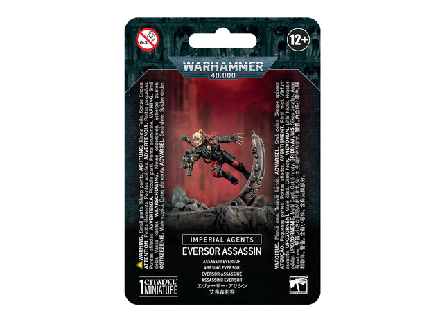 Gamers Guild AZ Warhammer 40,000 Imperial Agents - Eversor Assassin Games-Workshop