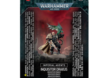 Gamers Guild AZ Warhammer 40,000 Imperial Agents - Inquisitor Draxus Games-Workshop