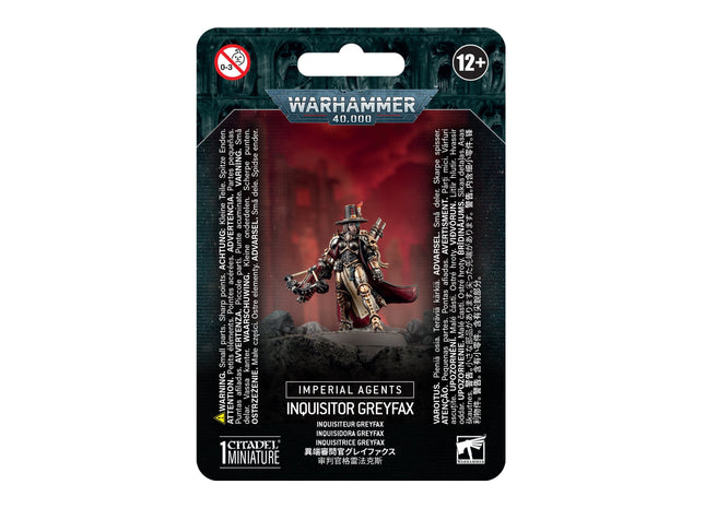 Gamers Guild AZ Warhammer 40,000 Imperial Agents - Inquisitor Greyfax Games-Workshop