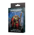 Gamers Guild AZ Warhammer 40,000 Warhammer 40K: Adeptus Custodes -Datasheet Cards (Pre-Order) Games-Workshop