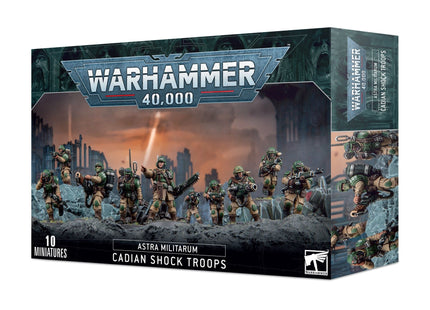 Gamers Guild AZ Warhammer 40,000 Warhammer 40K: Astra Militarum - Cadian Shock Troops Games-Workshop