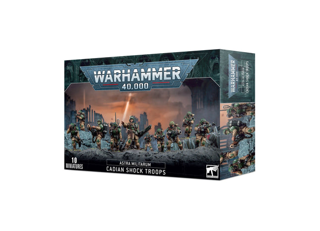 Gamers Guild AZ Warhammer 40,000 Warhammer 40K: Astra Militarum - Cadian Shock Troops Games-Workshop