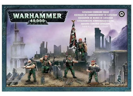 Gamers Guild AZ Warhammer 40,000 Warhammer 40K: Astra Militarum - Catachan Command Squad Games-Workshop
