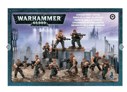 Gamers Guild AZ Warhammer 40,000 Warhammer 40K: Astra Militarum - Catachan Jungle Fighters Games-Workshop Direct