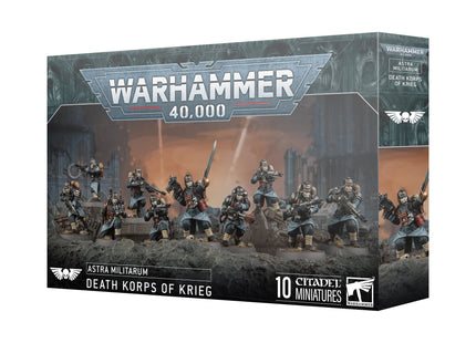 Gamers Guild AZ Warhammer 40,000 Warhammer 40k: Astra Militarum: Death Korps of Krieg (Pre-Order) Games-Workshop