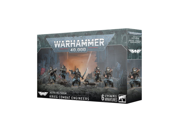 Gamers Guild AZ Warhammer 40,000 Warhammer 40k: Astra Militarum: Krieg Combat Engineers (Pre-Order) Games-Workshop