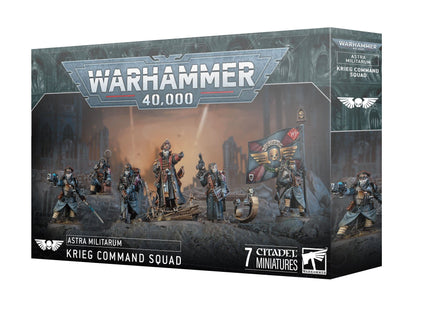 Gamers Guild AZ Warhammer 40,000 Warhammer 40k: Astra Militarum: Krieg Command Squad (Pre-Order) Games-Workshop