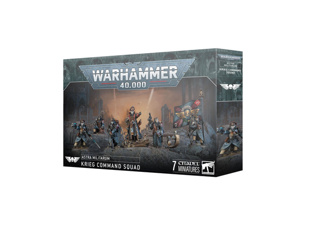 Gamers Guild AZ Warhammer 40,000 Warhammer 40k: Astra Militarum: Krieg Command Squad (Pre-Order) Games-Workshop