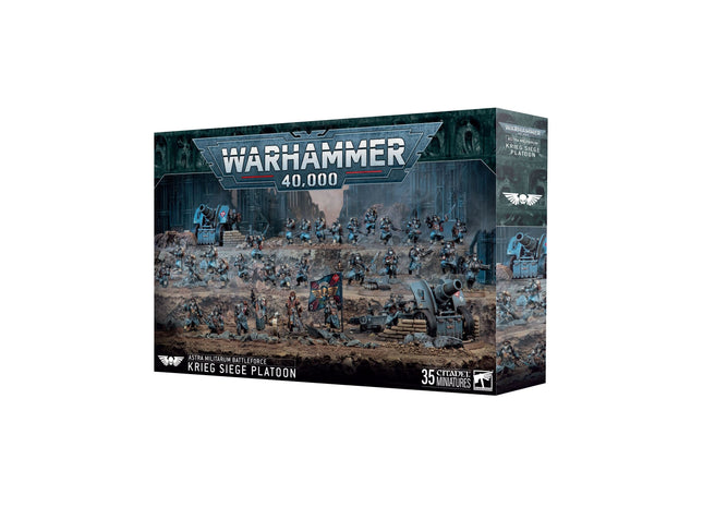 Gamers Guild AZ Warhammer 40,000 Warhammer 40K: Astra Militarum - Krieg Siege Platoon (Pre-Order) Games-Workshop