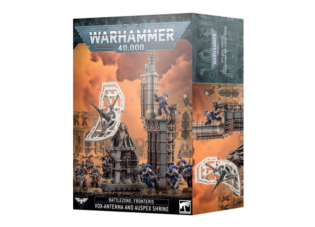 Gamers Guild AZ Warhammer 40,000 Warhammer 40k: Battlezone Fronteris - Vox-Antenna & Auspex Shrine Games-Workshop