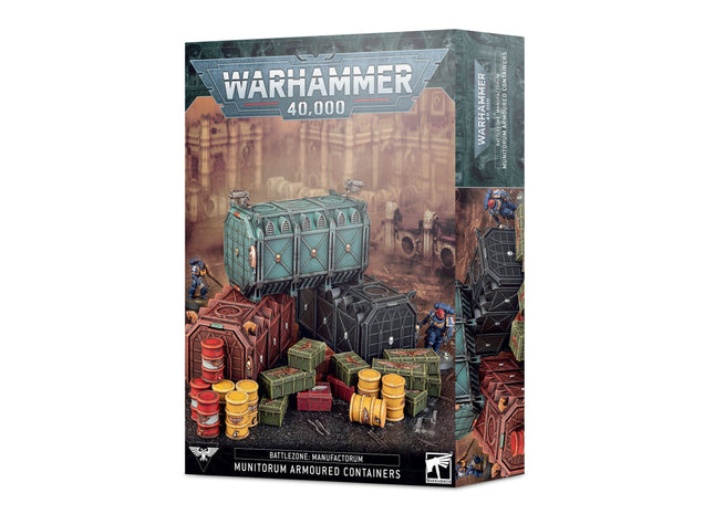 Gamers Guild AZ Warhammer 40,000 Warhammer 40K: Battlezone Manufactorum - Munitorum Armoured Containers Games-Workshop