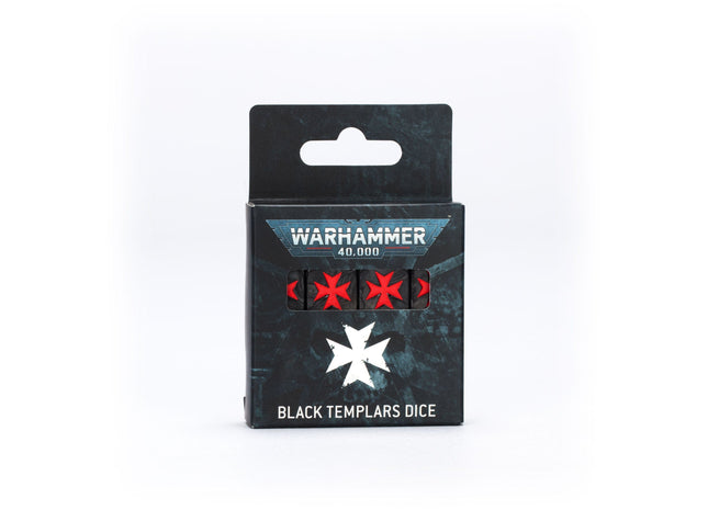Gamers Guild AZ Warhammer 40,000 Warhammer 40K: Black Templars Dice (Pre-Order) Games-Workshop