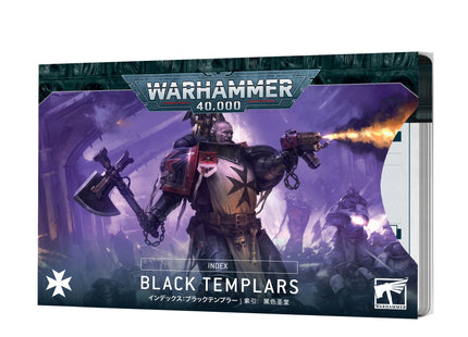 Gamers Guild AZ Warhammer 40,000 Warhammer 40K: Black Templars - Index Cards (Pre-Order) Games-Workshop