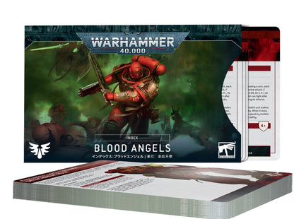 Gamers Guild AZ Warhammer 40,000 Warhammer 40K: Blood Angels - Index Cards (Pre-Order) Games-Workshop