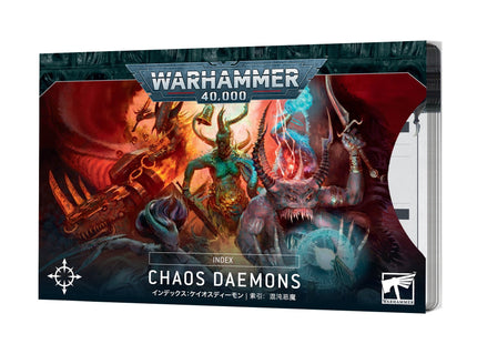 Gamers Guild AZ Warhammer 40,000 Warhammer 40K: Chaos Daemons - Index Cards (Pre-Order) Games-Workshop