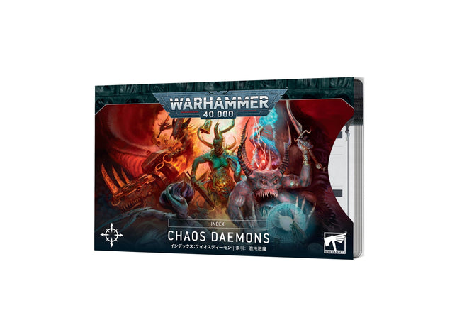 Gamers Guild AZ Warhammer 40,000 Warhammer 40K: Chaos Daemons - Index Cards (Pre-Order) Games-Workshop