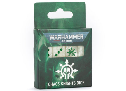 Gamers Guild AZ Warhammer 40,000 Warhammer 40K: Chaos Knights Dice (2025) (Pre-Order) Games-Workshop