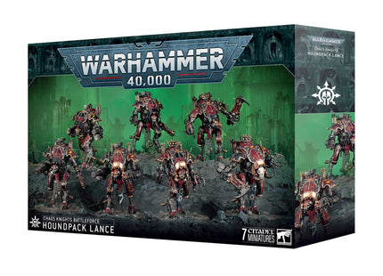 Gamers Guild AZ Warhammer 40,000 Warhammer 40K: Chaos Knights: Houndpack Lance (Pre-Order) Games-Workshop