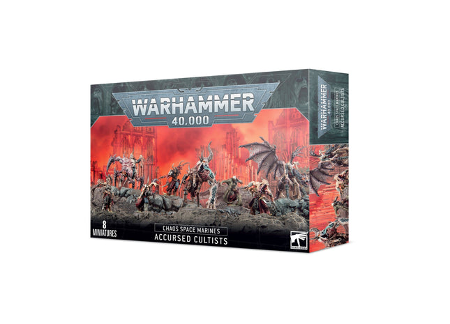 Gamers Guild AZ Warhammer 40,000 Warhammer 40K: Chaos Space Marines - Accursed Cultists Games-Workshop