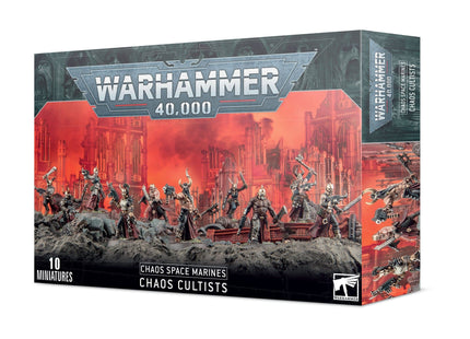 Gamers Guild AZ Warhammer 40,000 Warhammer 40K: Chaos Space Marines - Chaos Cultists Games-Workshop
