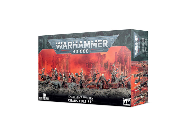 Gamers Guild AZ Warhammer 40,000 Warhammer 40K: Chaos Space Marines - Chaos Cultists Games-Workshop