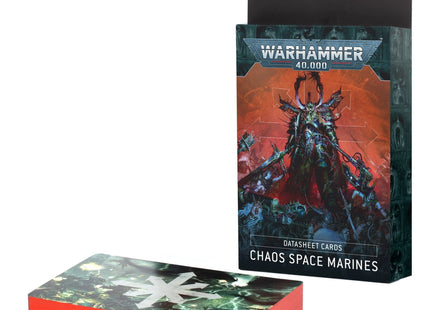 Gamers Guild AZ Warhammer 40,000 Warhammer 40K: Chaos Space Marines - Datasheet Cards (Pre-Order) Games-Workshop