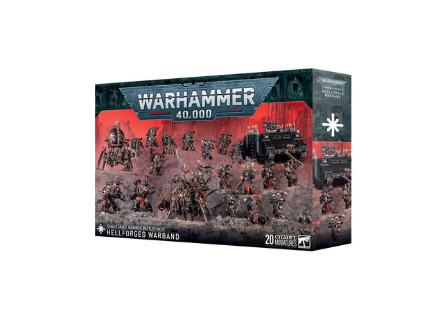 Gamers Guild AZ Warhammer 40,000 Warhammer 40K: Chaos Space Marines - Hellforged Warband (Pre-Order) Games-Workshop