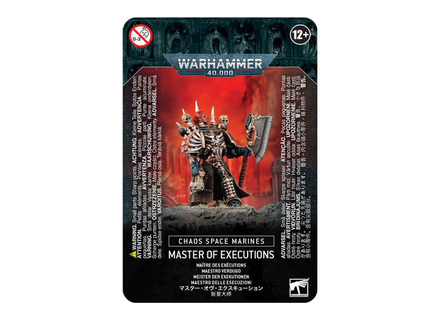 Gamers Guild AZ Warhammer 40,000 Warhammer 40K: Chaos Space Marines - Master of Executions Games-Workshop