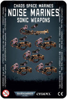 Gamers Guild AZ Warhammer 40,000 Warhammer 40k: Chaos Space Marines - Noise Marines Sonic Weapons Games-Workshop Direct