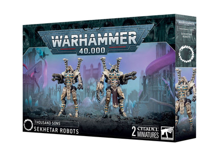 Gamers Guild AZ Warhammer 40,000 Warhammer 40K: Chaos Space Marines: Thousand Sons: Sekhetar Robots (Pre-Order) Games-Workshop