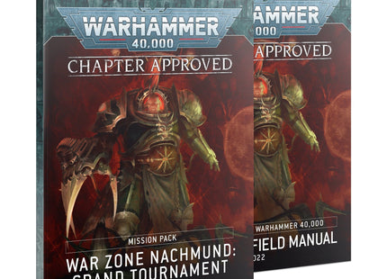 Gamers Guild AZ Warhammer 40,000 Warhammer 40K: Chapter Approved - War Zone Nachmund Grand Tournament Mission Pack & Munitorum Field Manual (2022) Games-Workshop