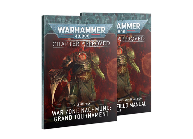 Gamers Guild AZ Warhammer 40,000 Warhammer 40K: Chapter Approved - War Zone Nachmund Grand Tournament Mission Pack & Munitorum Field Manual (2022) Games-Workshop