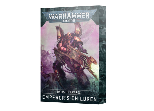 Gamers Guild AZ Warhammer 40,000 Warhammer 40k: Codex: Datasheet Cards: Emperor's Children (Pre-Order) Games-Workshop
