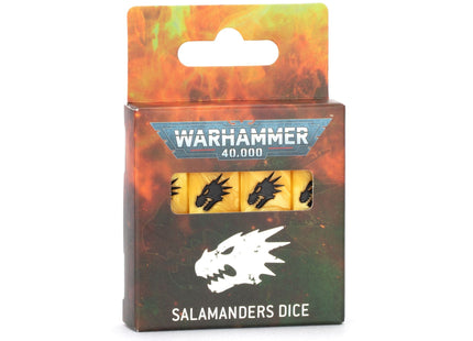 Gamers Guild AZ Warhammer 40,000 Warhammer 40K: Datacards: Salamanders Dice (Pre-Order) Games-Workshop