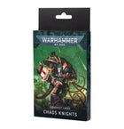 Gamers Guild AZ Warhammer 40,000 Warhammer 40K: Datasheet Cards: Chaos Knights (Pre-Order) Games-Workshop