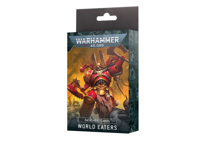 Gamers Guild AZ Warhammer 40,000 Warhammer 40K: Datasheet Cards: World Eaters (Pre-Order) Games-Workshop