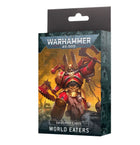 Gamers Guild AZ Warhammer 40,000 Warhammer 40K: Datasheet Cards: World Eaters (Pre-Order) Games-Workshop