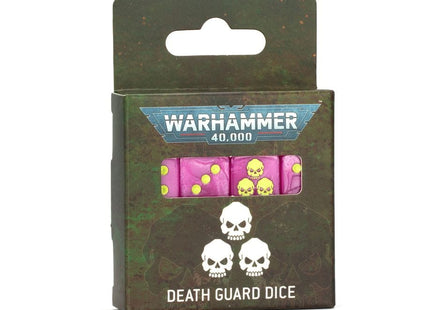 Gamers Guild AZ Warhammer 40,000 Warhammer 40K: Death Guard Dice Set (Pre-Order) Games-Workshop