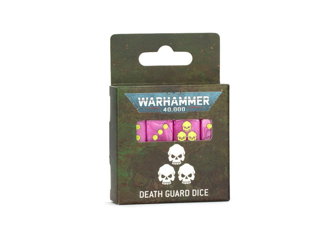 Gamers Guild AZ Warhammer 40,000 Warhammer 40K: Death Guard Dice Set (Pre-Order) Games-Workshop