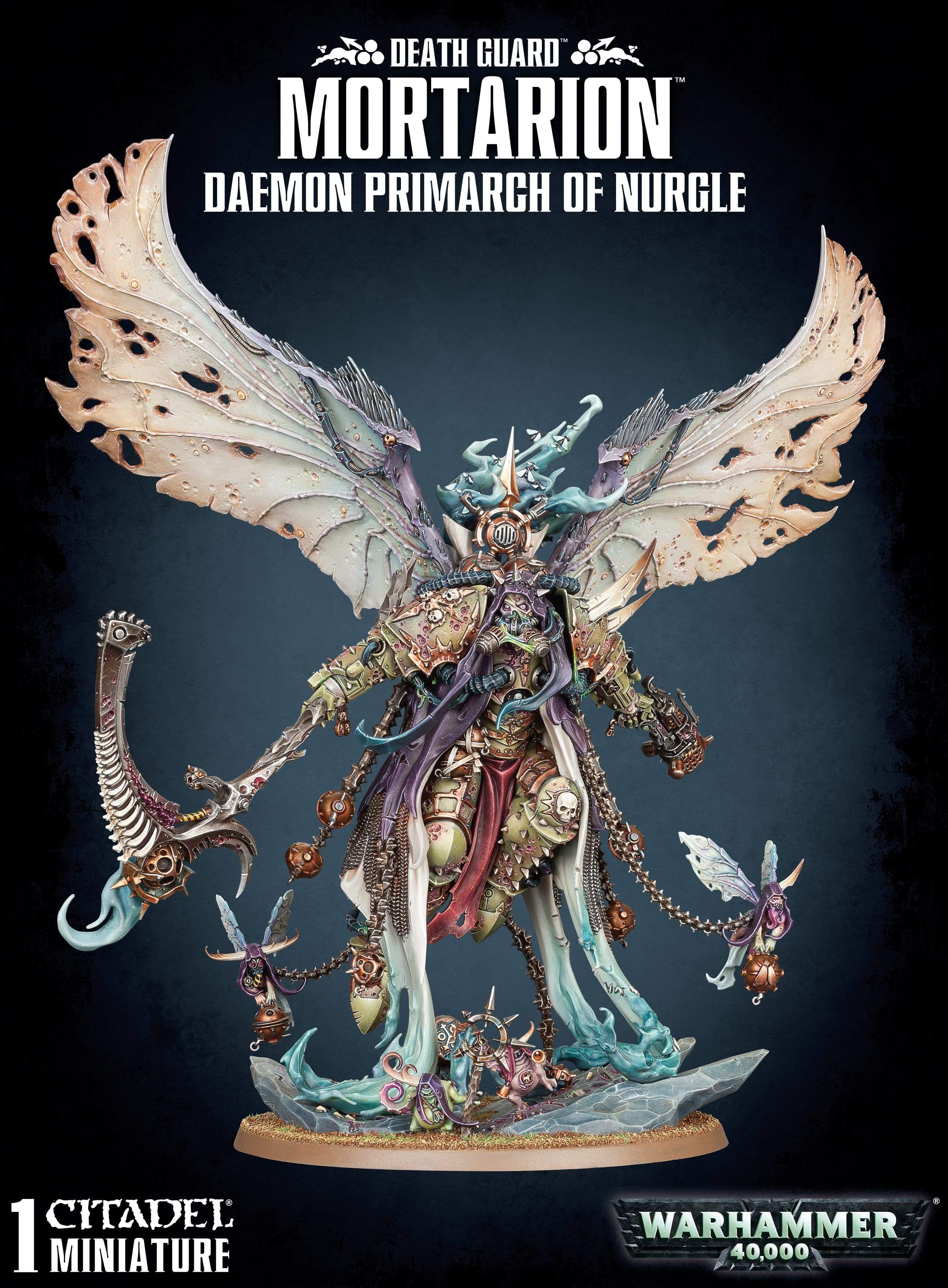 Warhammer 40K: Death Guard - Mortarion, Daemon Prince of Nurgle