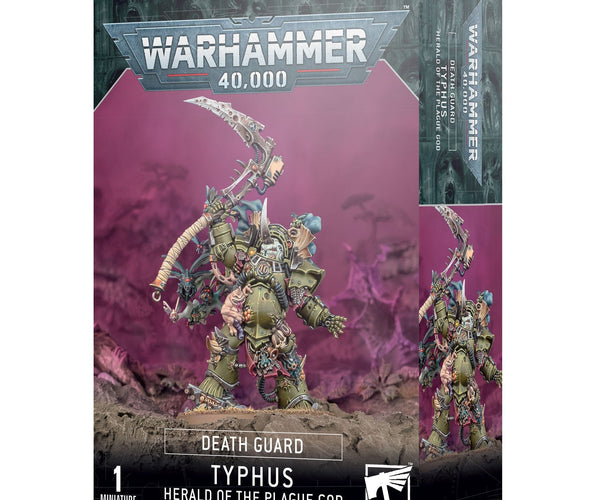 Warhammer 40K: Death Guard Typhus - Herald Of The Plague God - Game Nerdz