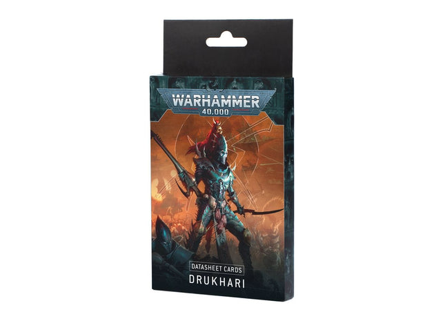 Gamers Guild AZ Warhammer 40,000 Warhammer 40K: Drukhari - Datasheet Cards (Pre-Order) Games-Workshop