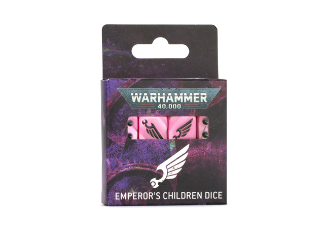 Gamers Guild AZ Warhammer 40,000 Warhammer 40k: Emperor's Children Dice (Pre-Order) Games-Workshop