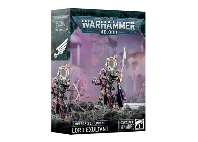 Gamers Guild AZ Warhammer 40,000 Warhammer 40k: Emperor's Children: Lord Exultant (Pre-Order) Games-Workshop