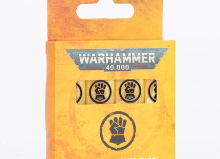 Gamers Guild AZ Warhammer 40,000 Warhammer 40K: Imperial Fists Dice (Pre-Order) Games-Workshop