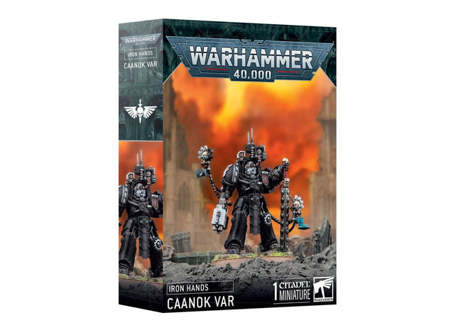 Gamers Guild AZ Warhammer 40,000 Warhammer 40K: Iron Hands - Caanok Var (Pre-Order) Games-Workshop