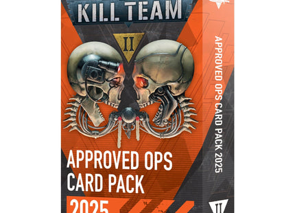 Gamers Guild AZ Warhammer 40,000 Warhammer 40K: Kill Team: Approved Ops Cards 2025 (Pre-Order) Games-Workshop