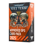 Gamers Guild AZ Warhammer 40,000 Warhammer 40K: Kill Team: Approved Ops Cards 2025 (Pre-Order) Games-Workshop