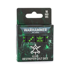 Gamers Guild AZ Warhammer 40,000 Warhammer 40K: Necrons - Destroyer Cult Dice (Pre-Order) Games-Workshop